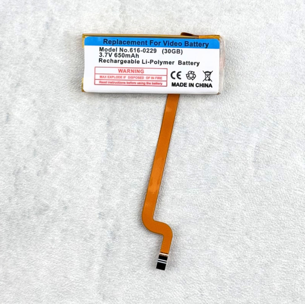 650mAh Battery for iPod 5th/5.5th Generation