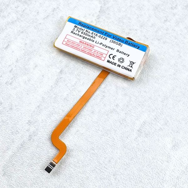 650mAh Battery for iPod 5th/5.5th Generation