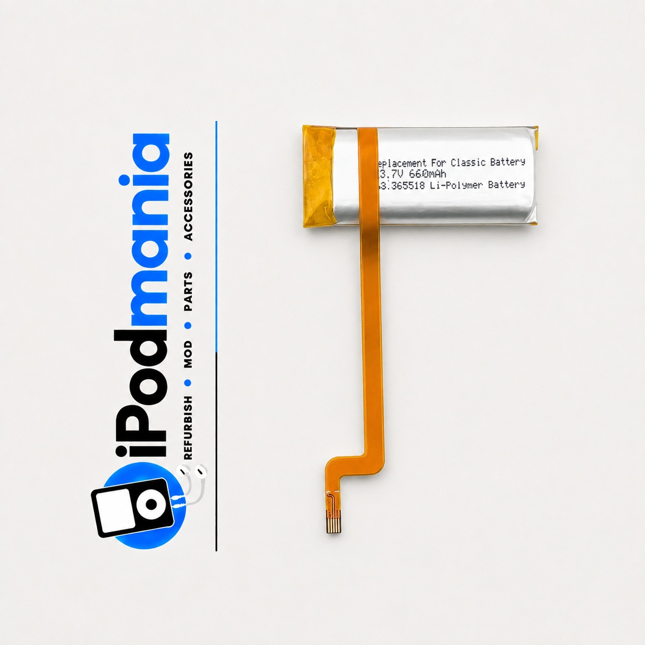1200mAh Battery for iPod 5th/5.5th Generation - Image 1
