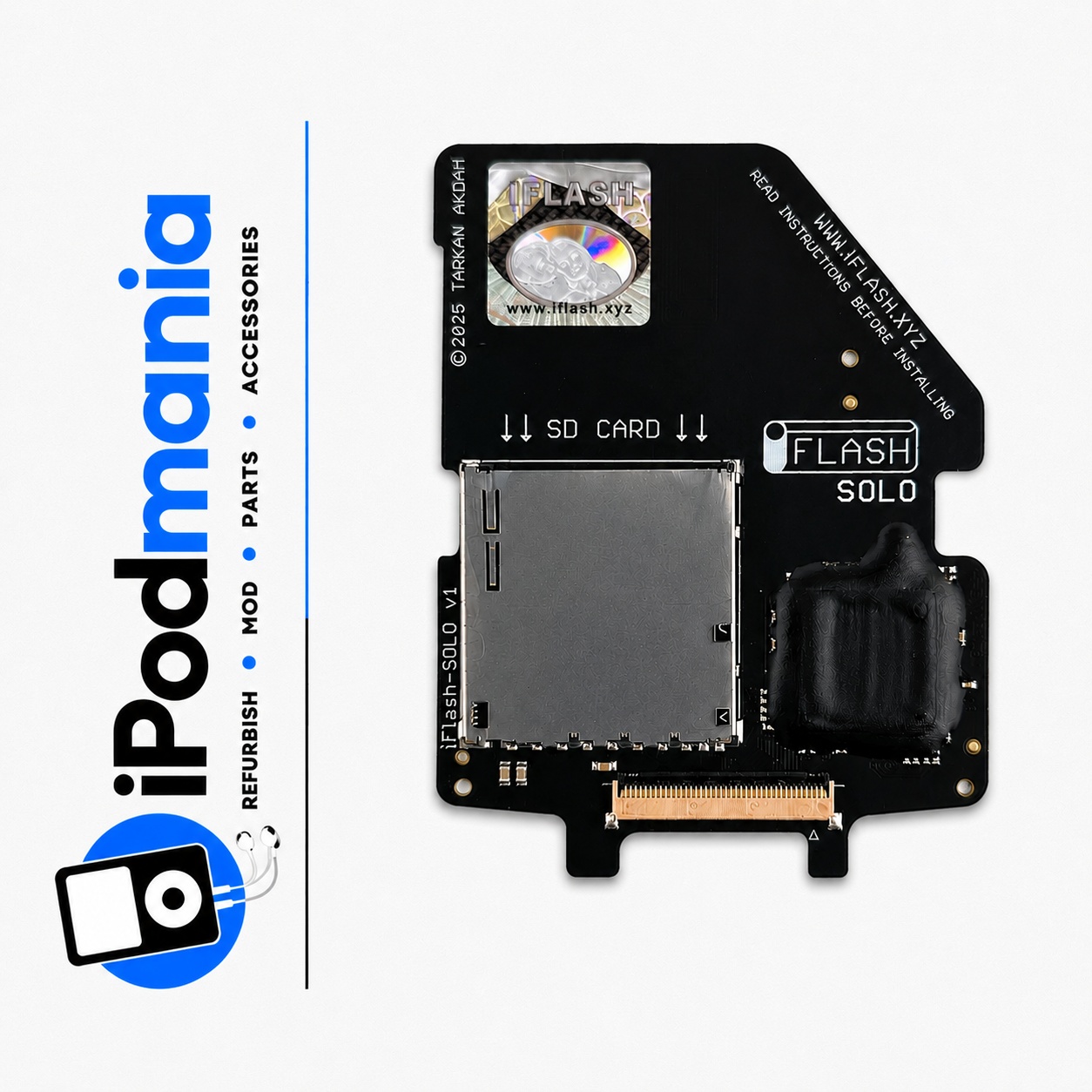 iFlash® Solo SD Adapter for iPod 5th/5.5th Generation - Image 1