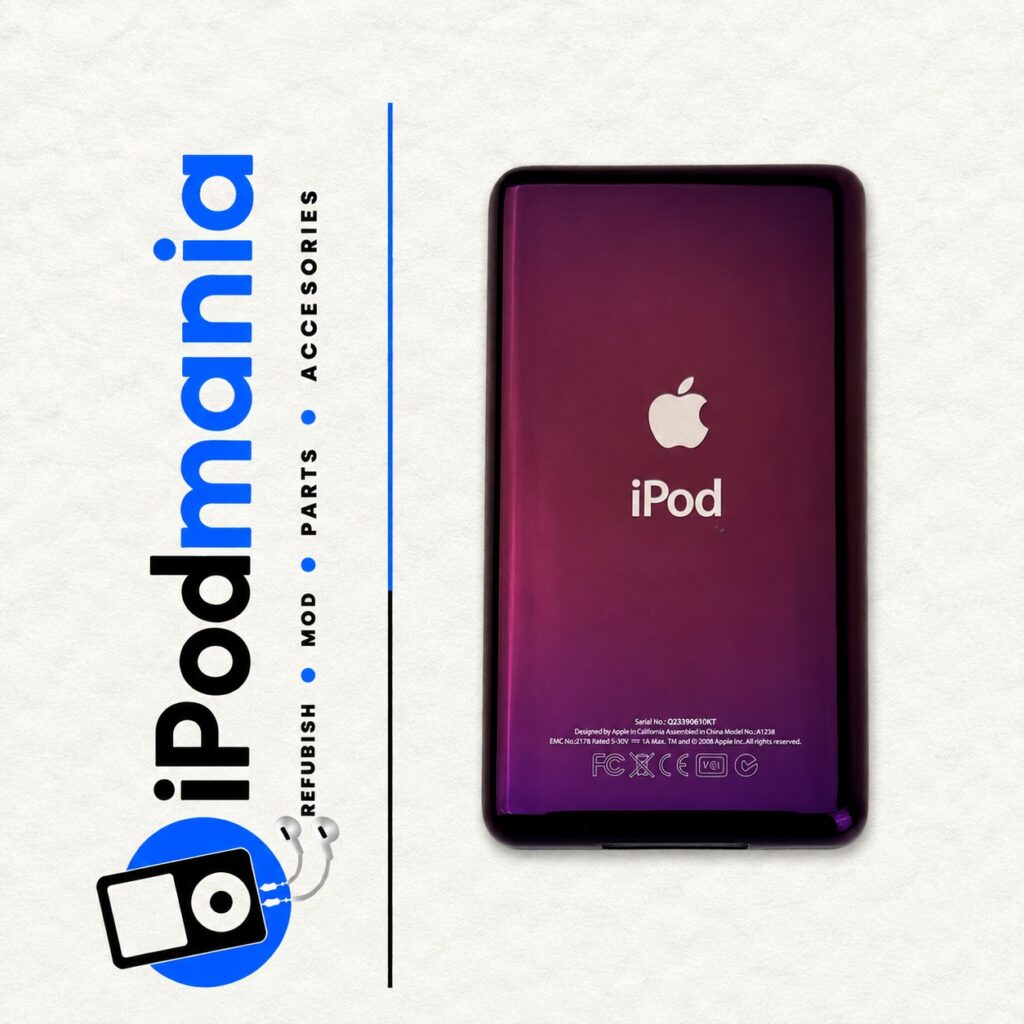 Thin Purple Backplate for iPod 5th/5.5th Generation