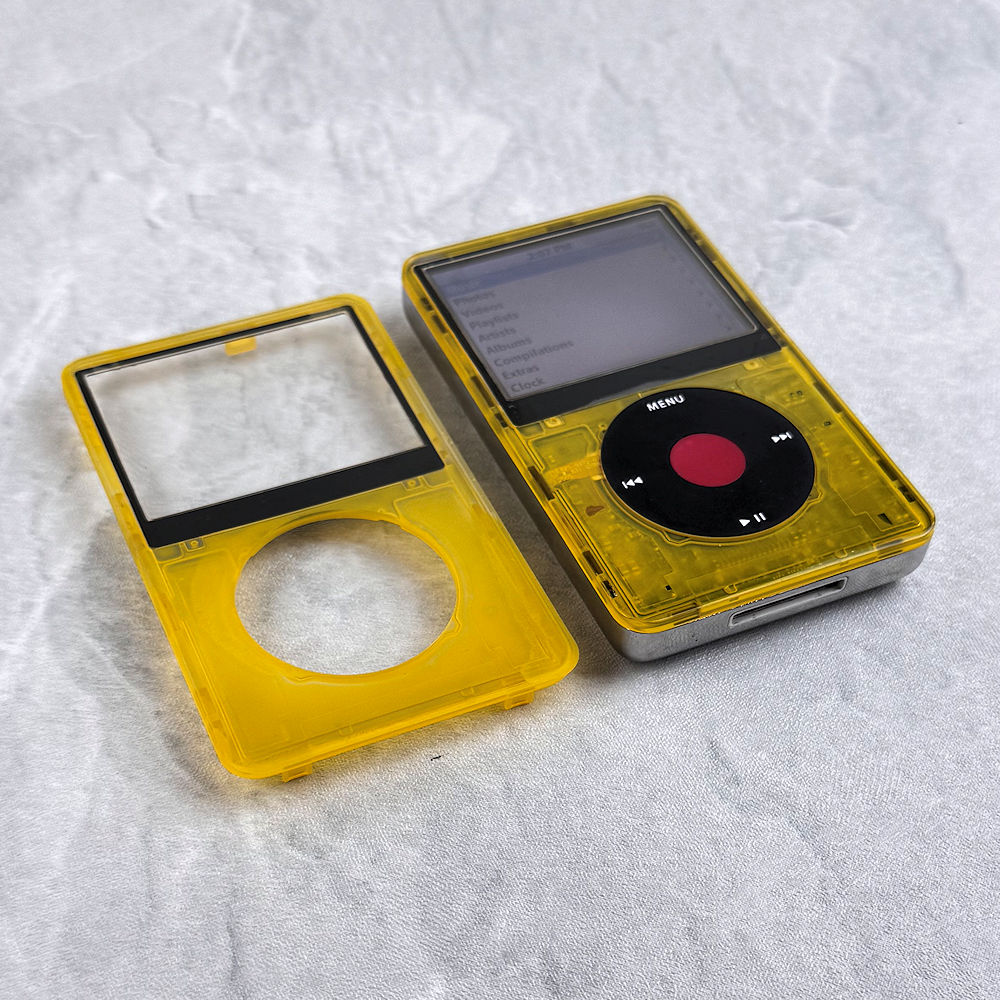 Transparent Yellow Faceplate for iPod 5th/5.5th Generation - Image 5