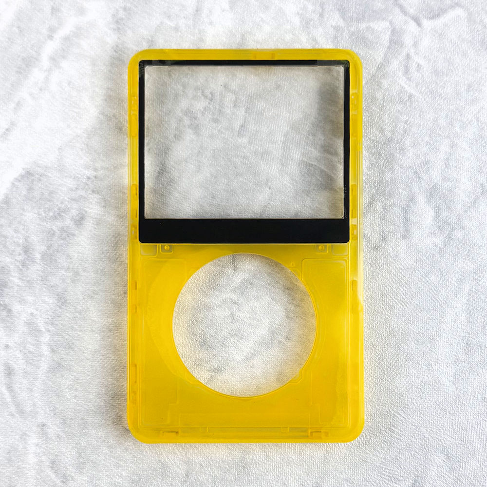 Transparent Yellow Faceplate for iPod 5th/5.5th Generation - Image 1