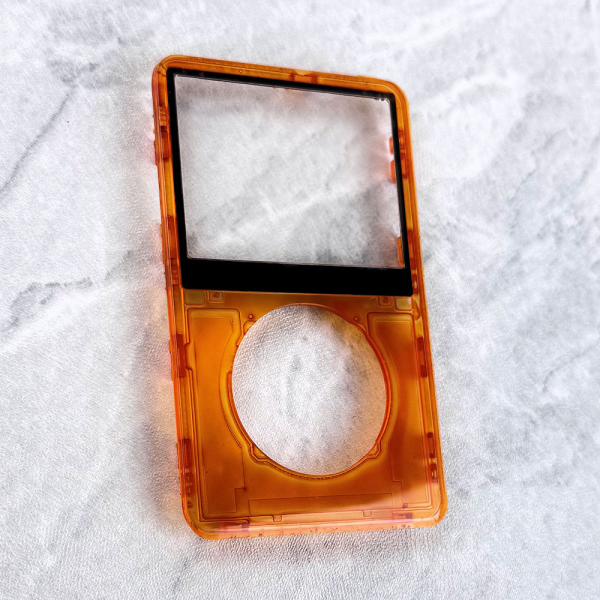 Transparent Orange Faceplate for iPod 5th/5.5th Generation