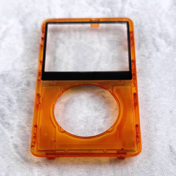 Transparent Orange Faceplate for iPod 5th/5.5th Generation
