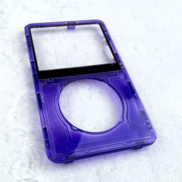 Transparent Purple Faceplate for iPod 5th/5.5th Generation
