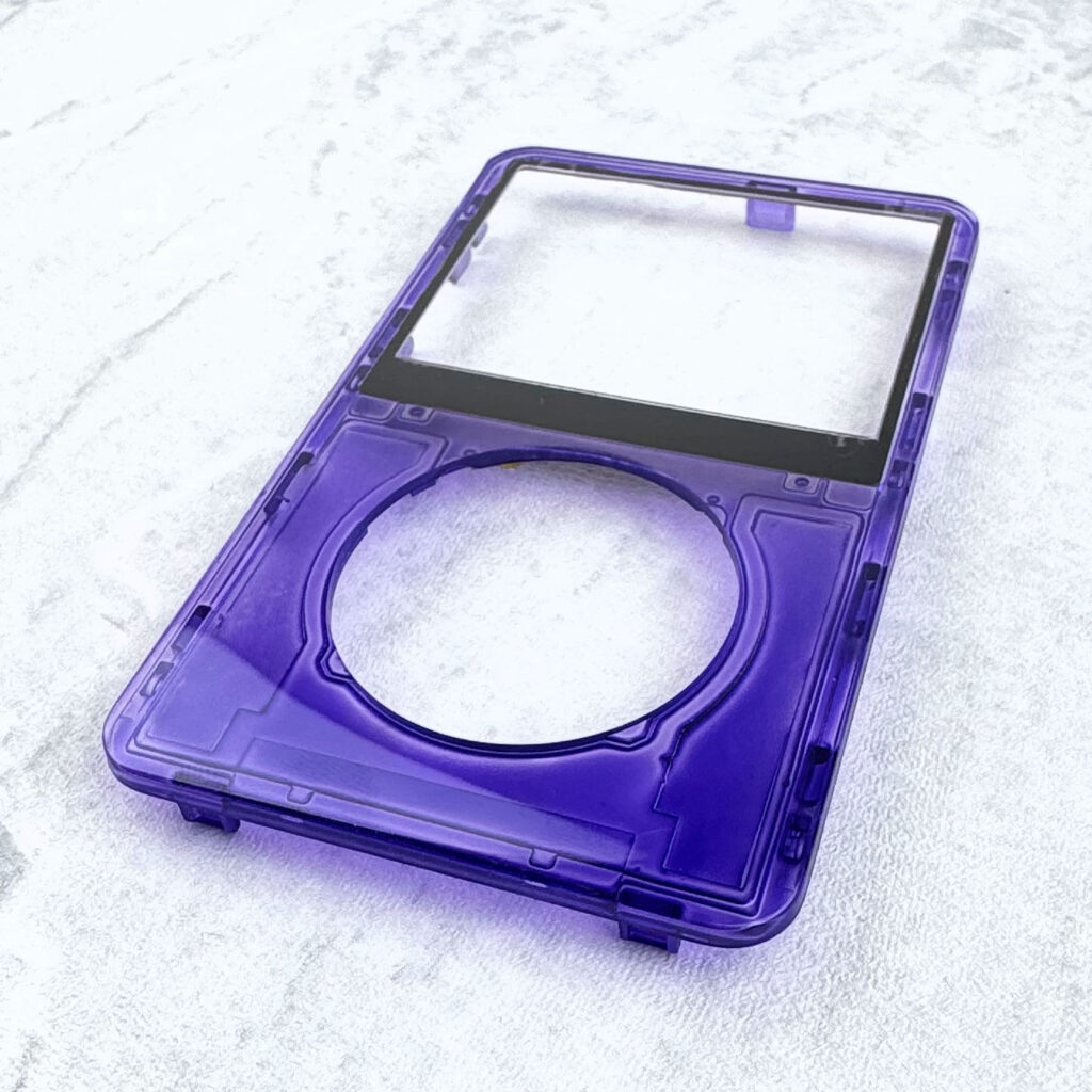 Transparent Purple Faceplate for iPod 5th/5.5th Generation