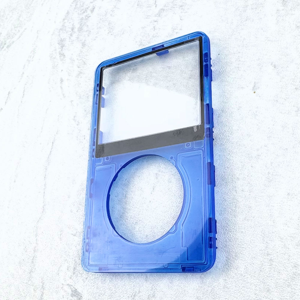 Transparent Blue Faceplate for iPod 5th/5.5th Generation - Image 4