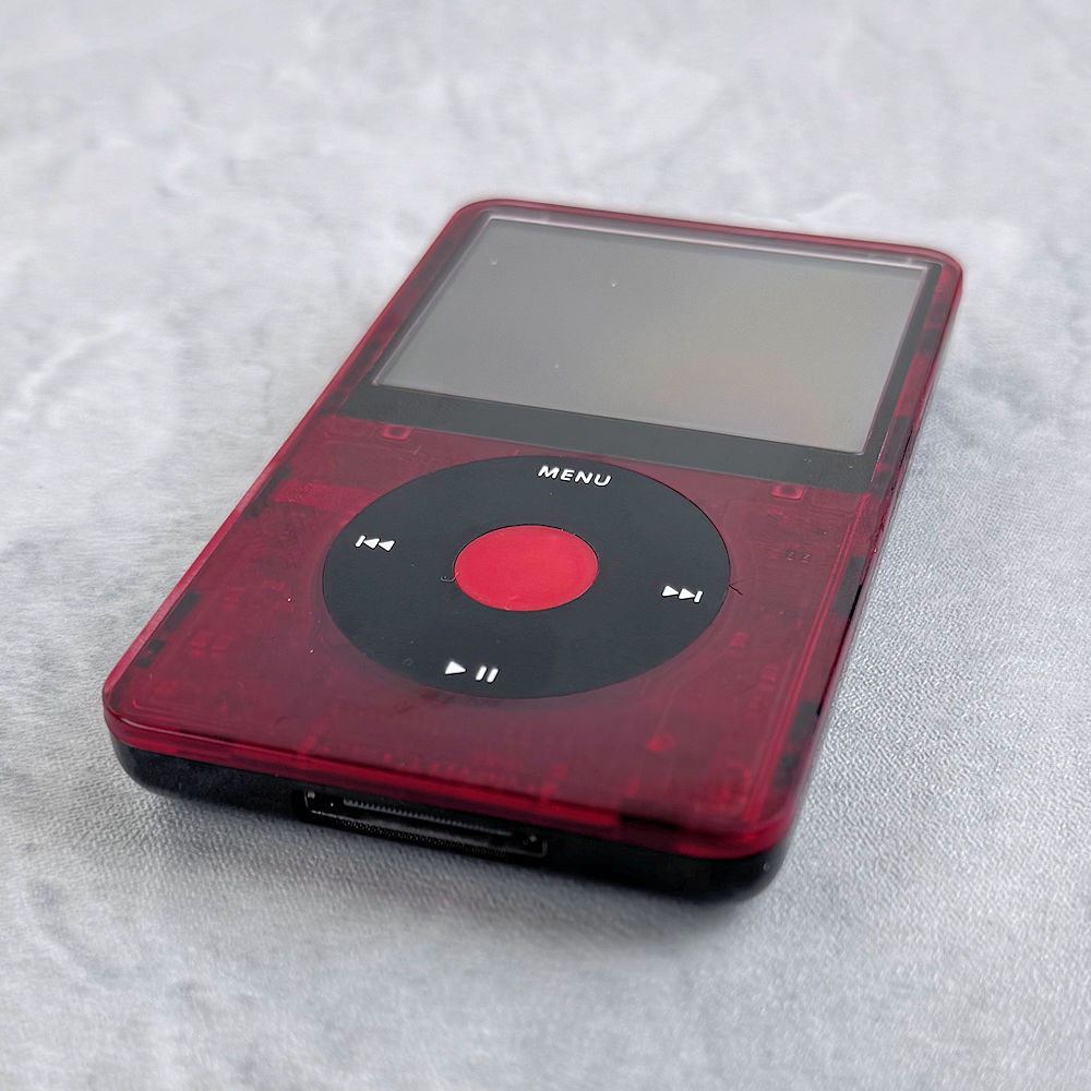 iPod 5th Generation 128GB, 2000mAh, Transparent Red Faceplate, U2 Special Edition Backplate - Image 5