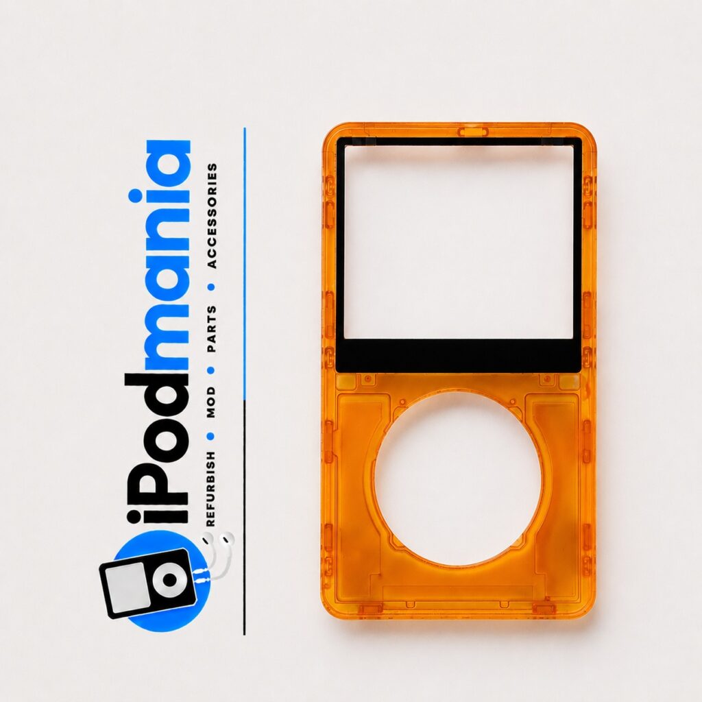 Transparent Orange Faceplate for iPod 5th/5.5th Generation