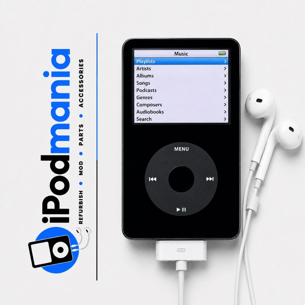 iPod 5.5th Generation 30GB, 650mAh, Black