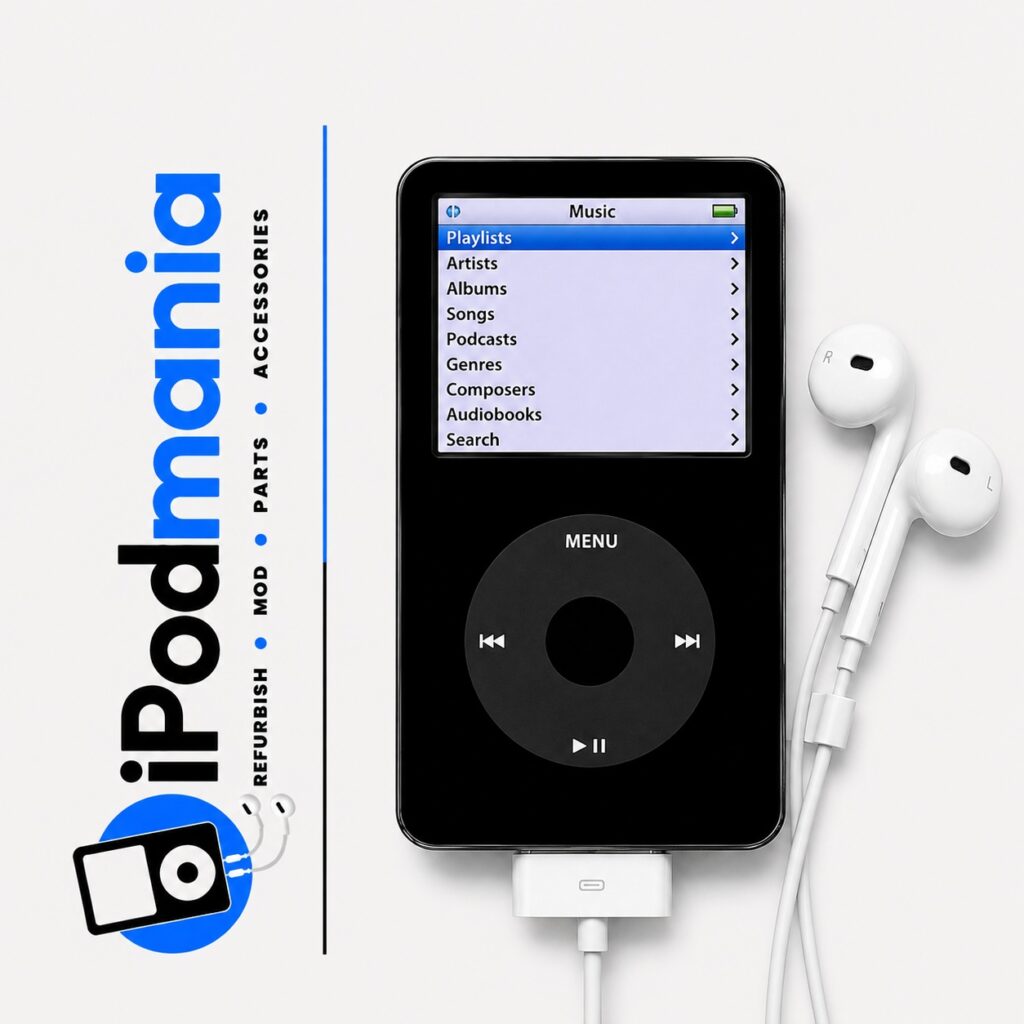 iPod 5th Generation 30GB, 650mAh, Black