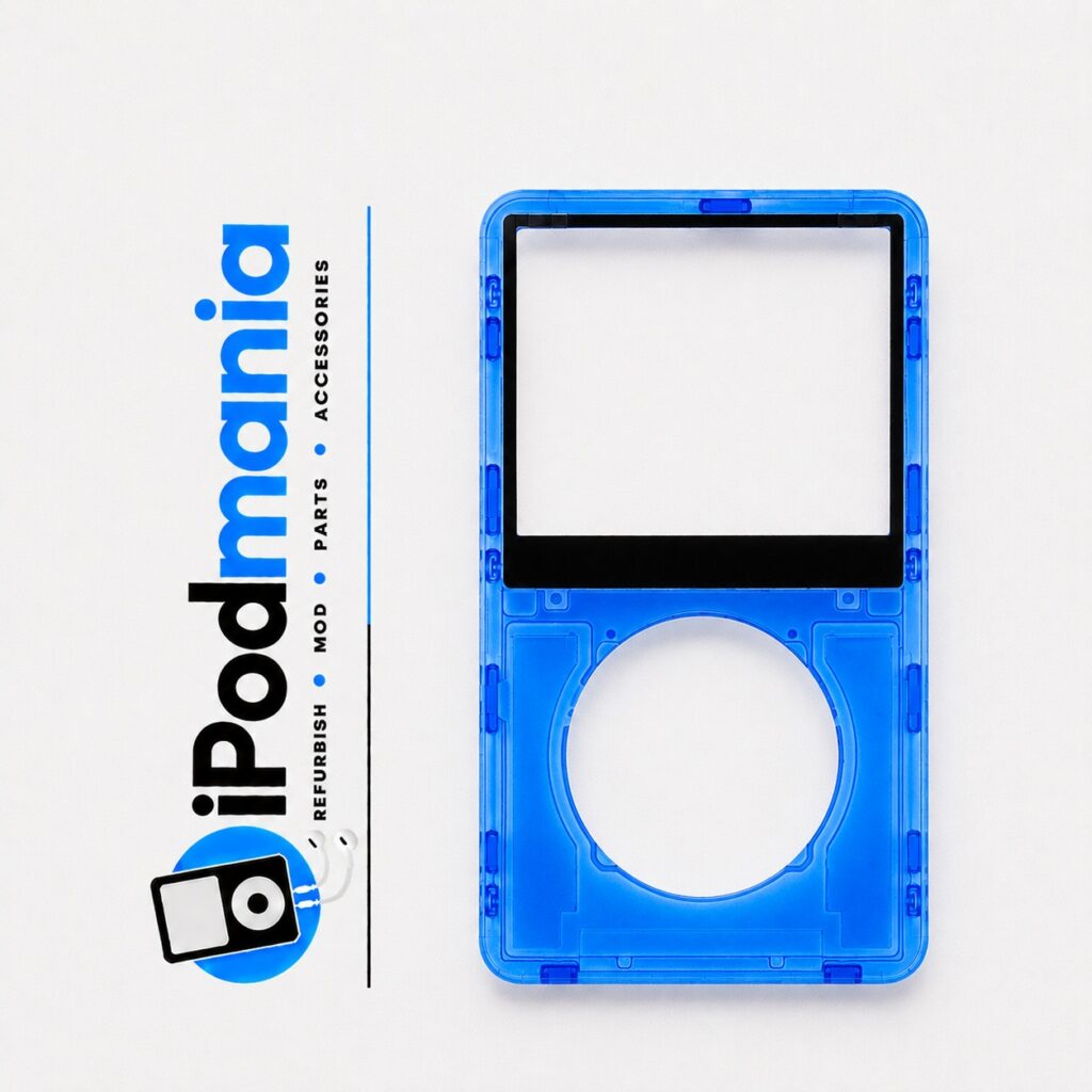 Transparent Blue Faceplate for iPod 5th/5.5th Generation