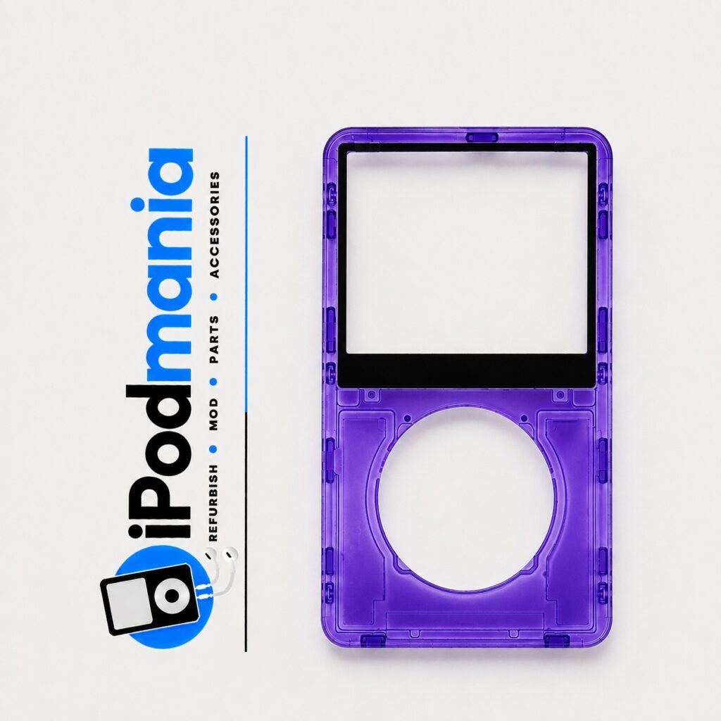 Transparent Purple Faceplate for iPod 5th/5.5th Generation