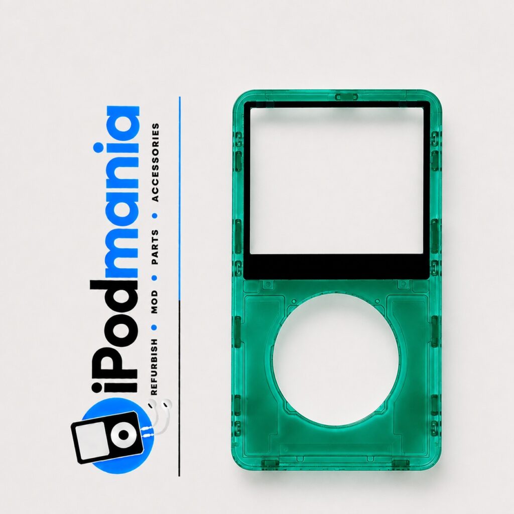 Transparent Green Faceplate for iPod 5th/5.5th Generation