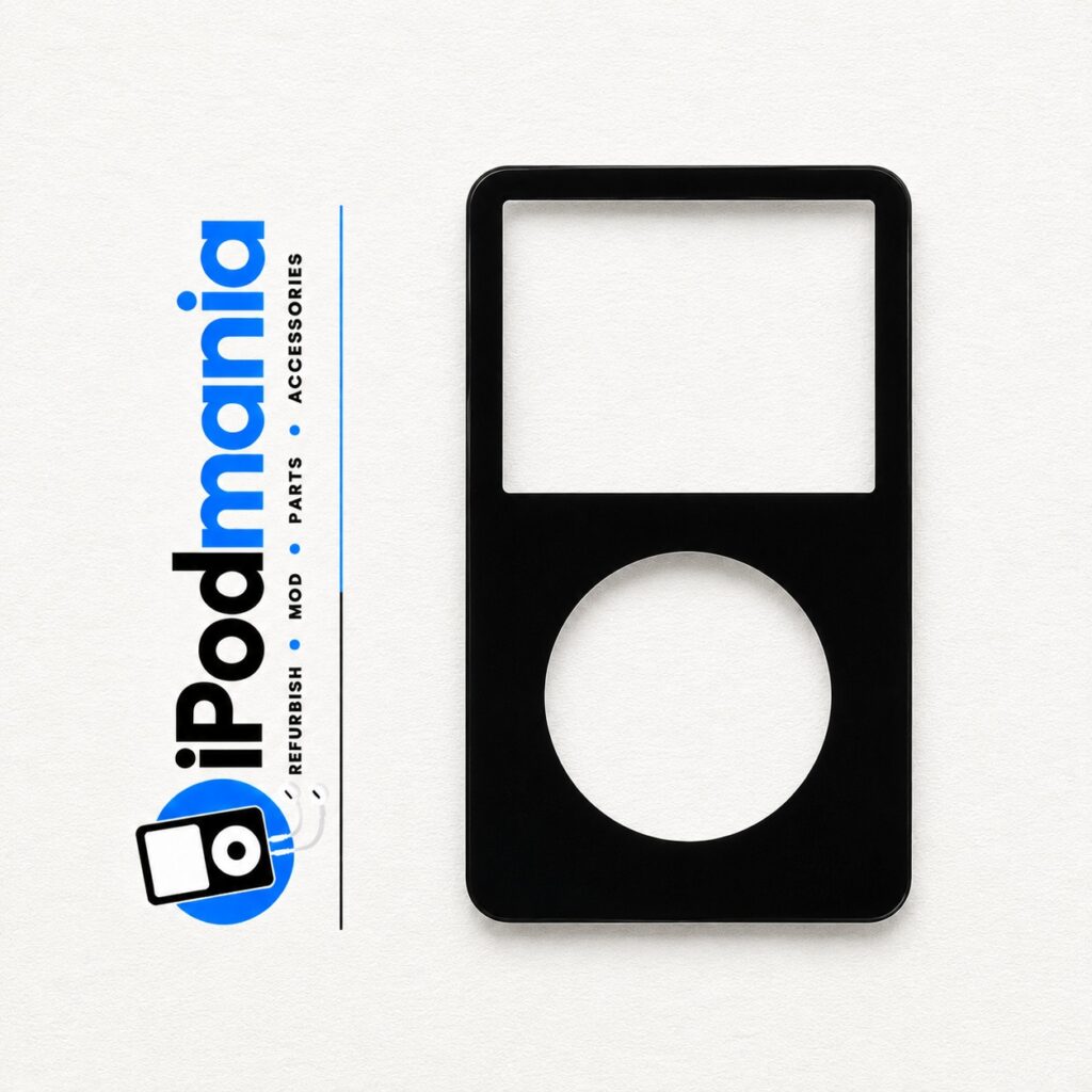 Black Faceplate for iPod 5th/5.5th Generation