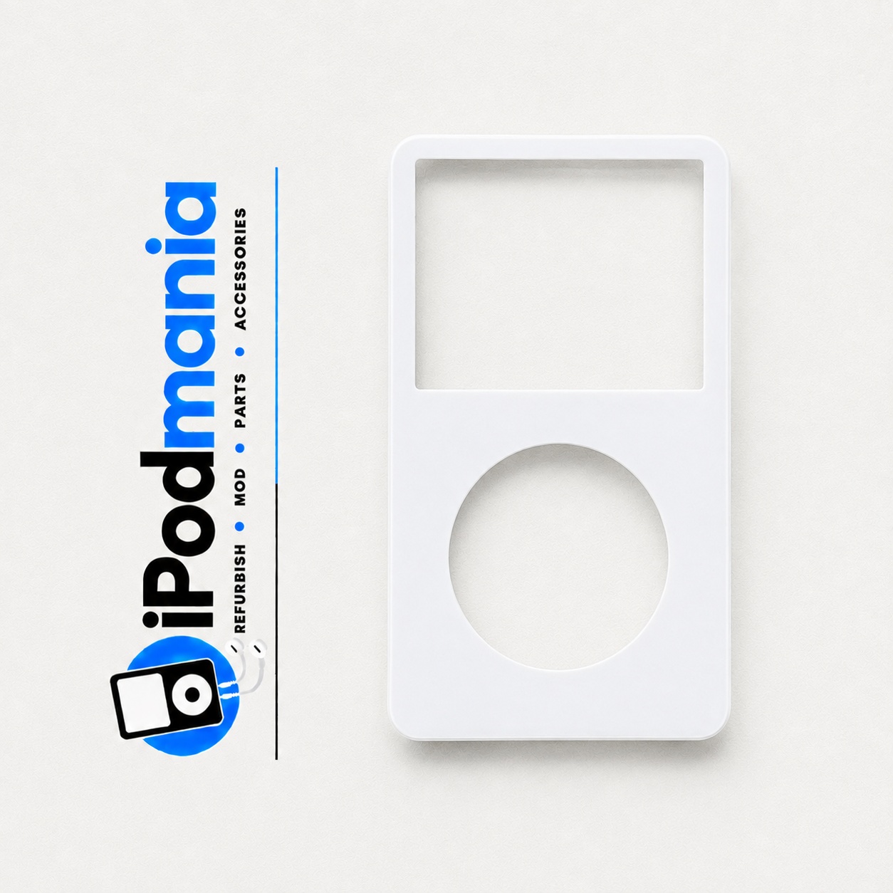 White Faceplate for iPod 5th/5.5th Generation - Image 1