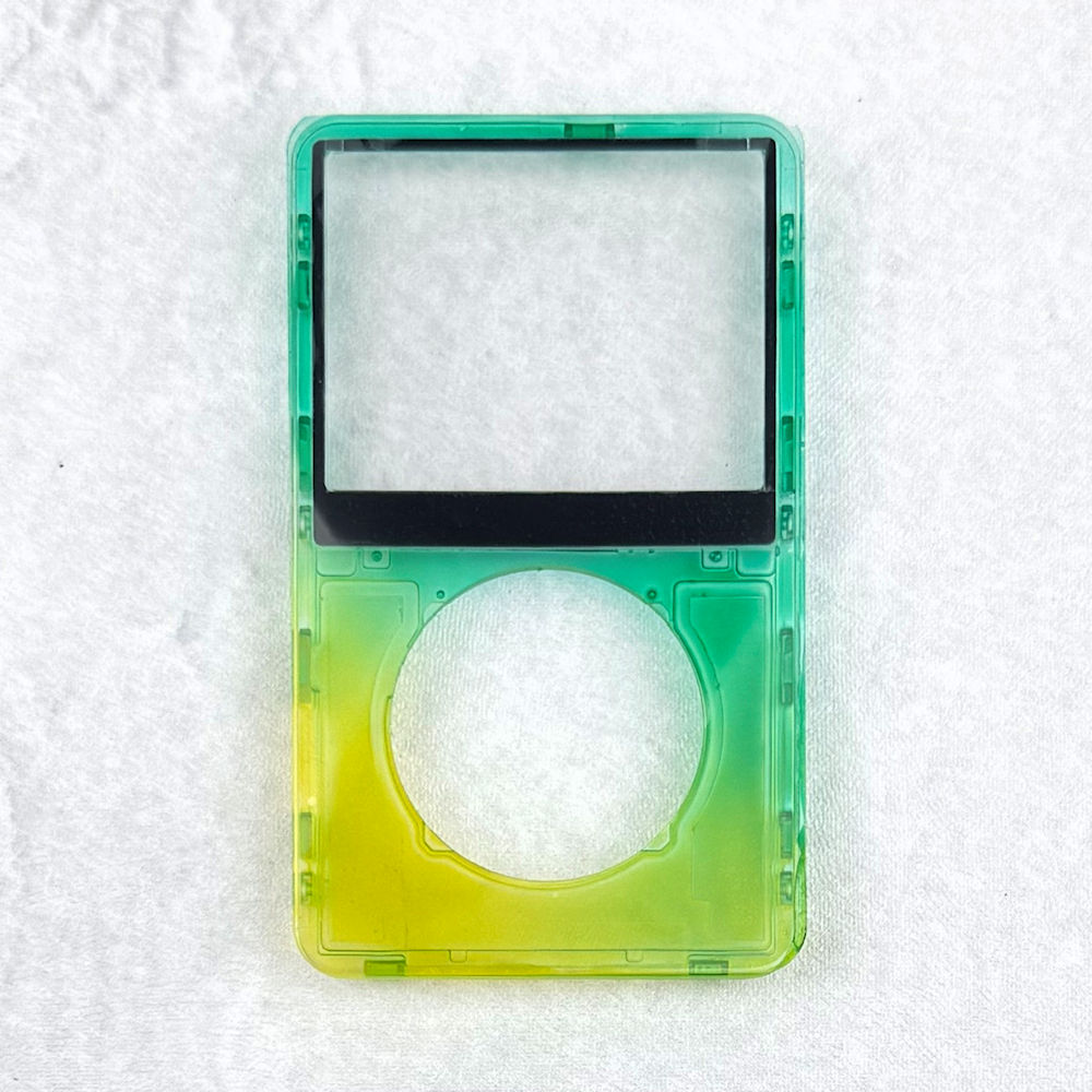 Transparent Yellow-Green Faceplate for iPod 5th/5.5th Generation - Image 1