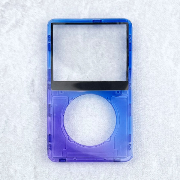 Transparent Purple-Blue Faceplate for iPod 5th/5.5th Generation