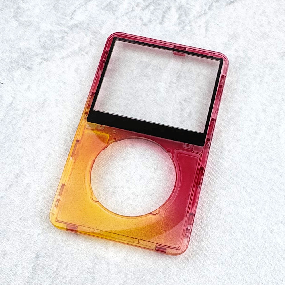 Transparent Yellow-Red Faceplate for iPod 5th/5.5th Generation - Image 5