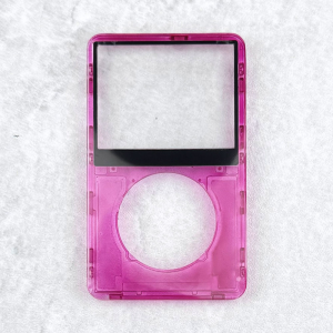 Transparent Pink Faceplate for iPod 5th/5.5th Generation