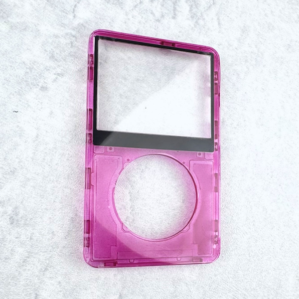 Transparent Pink Faceplate for iPod 5th/5.5th Generation