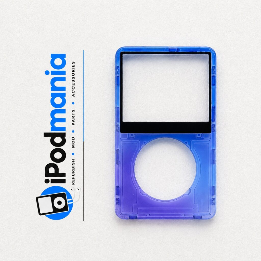 Transparent Purple-Blue Faceplate for iPod 5th/5.5th Generation