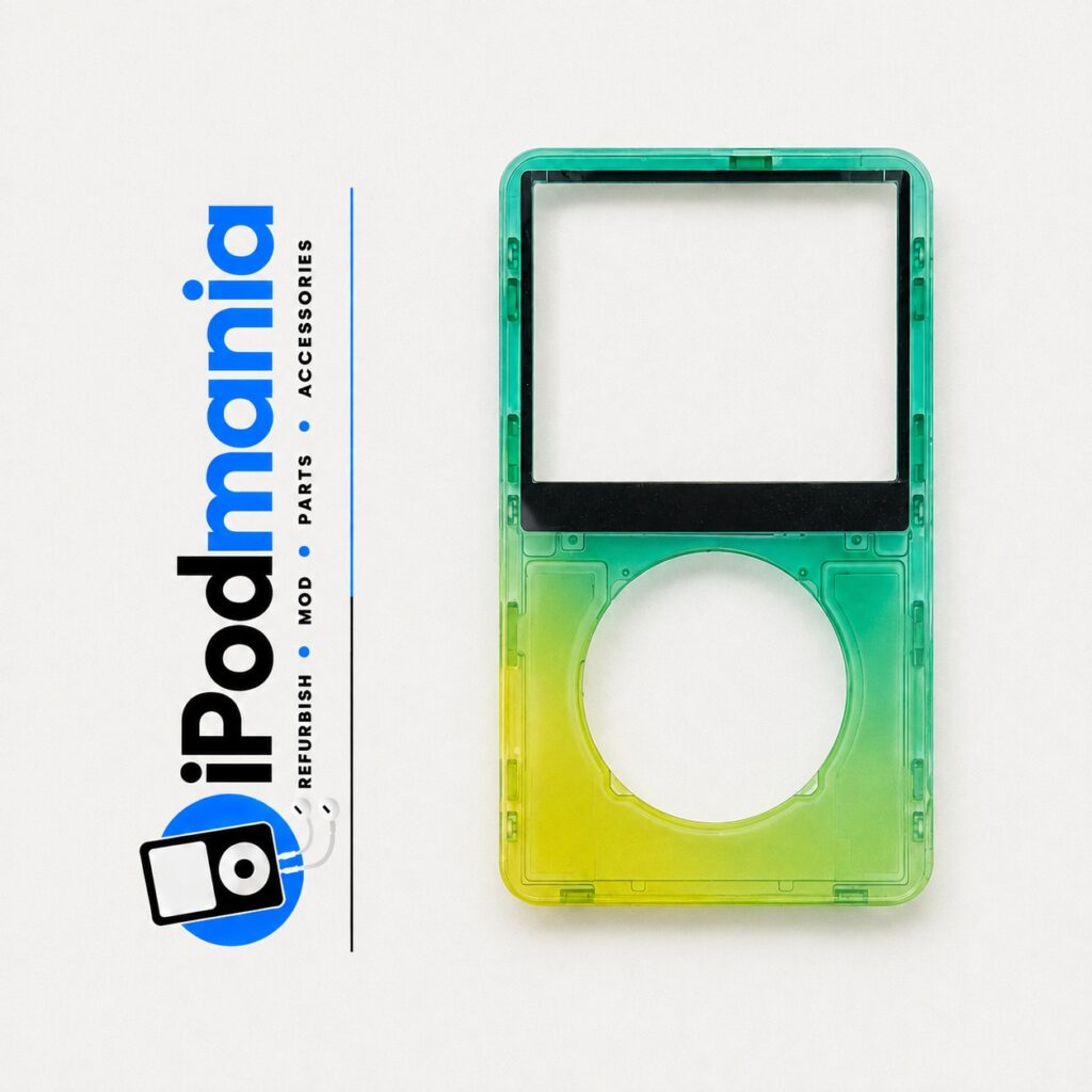 Transparent Yellow-Green Faceplate for iPod 5th/5.5th Generation