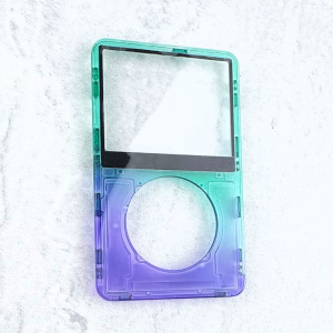 Transparent Purple-Green Faceplate for iPod 5th/5.5th Generation - Image 2