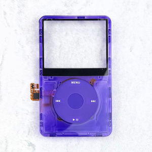 Transparent Purple Faceplate Set for iPod 5th/5.5th Generation