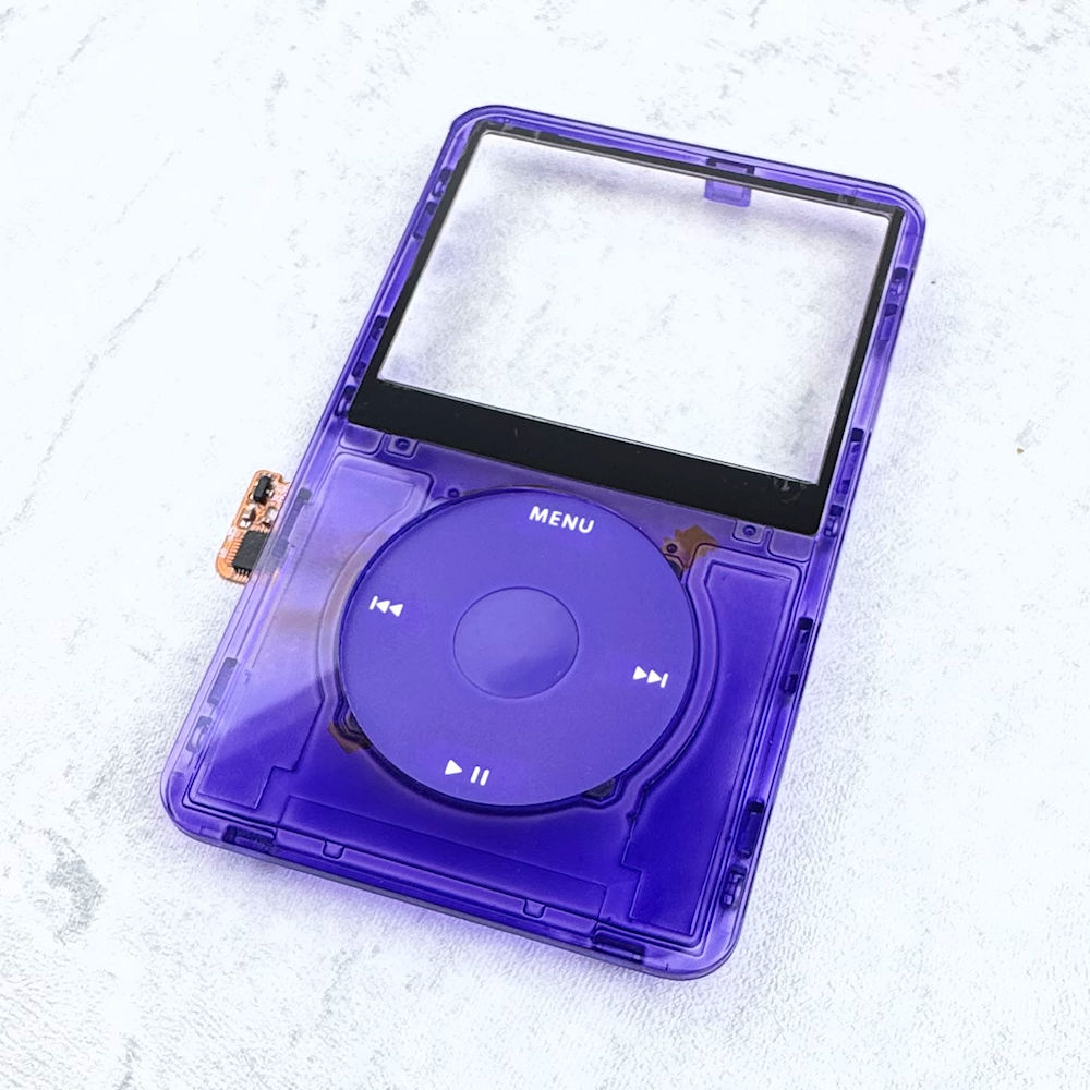 Transparent Purple Faceplate Set for iPod 5th/5.5th Generation - Image 6