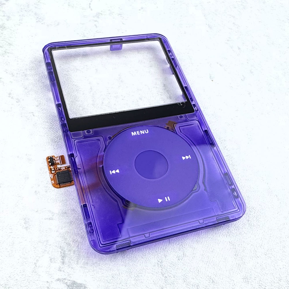 Transparent Purple Faceplate Set for iPod 5th/5.5th Generation - Image 5