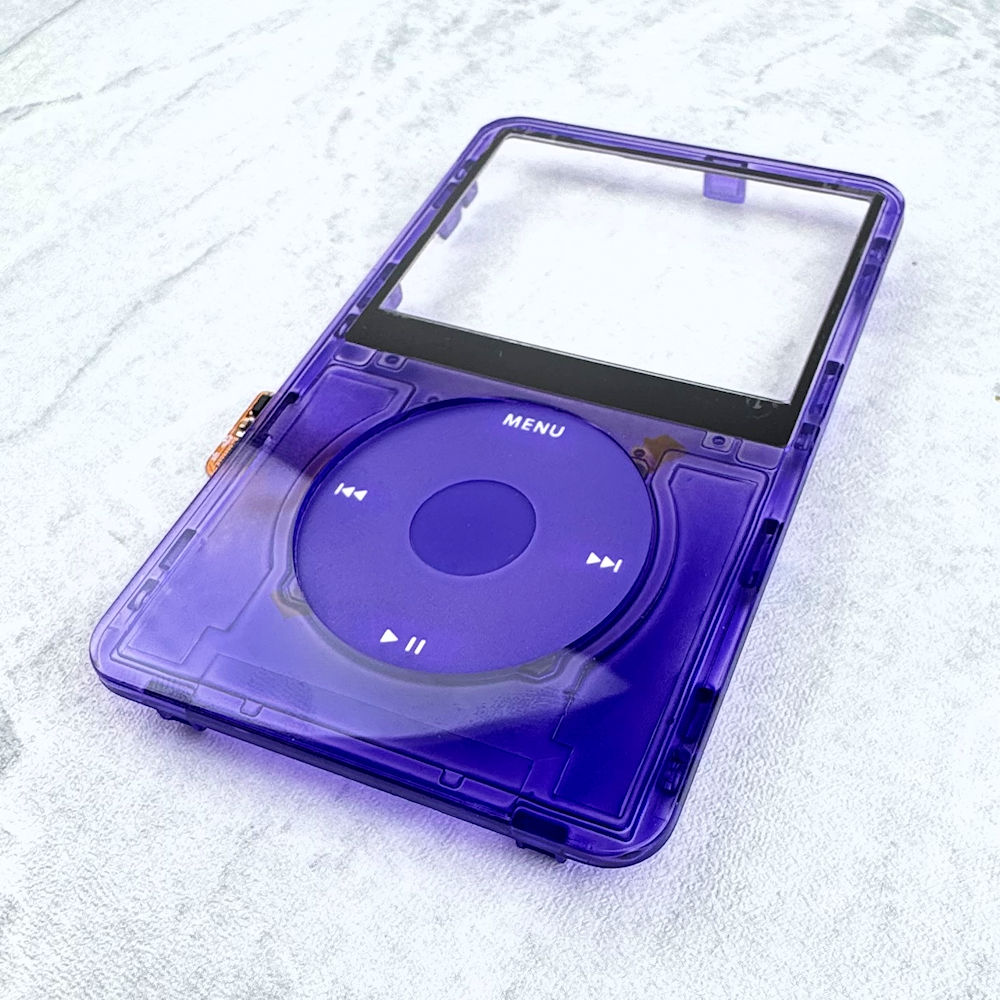 Transparent Purple Faceplate Set for iPod 5th/5.5th Generation - Image 4