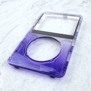 Transparent Purple-Silver Faceplate for iPod 5th/5.5th Generation - Image 4