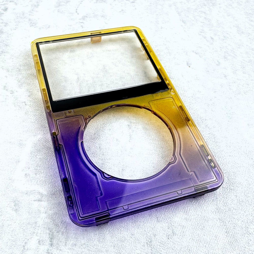 Transparent Purple-Yellow Faceplate for iPod 5th/5.5th Generation - Image 4