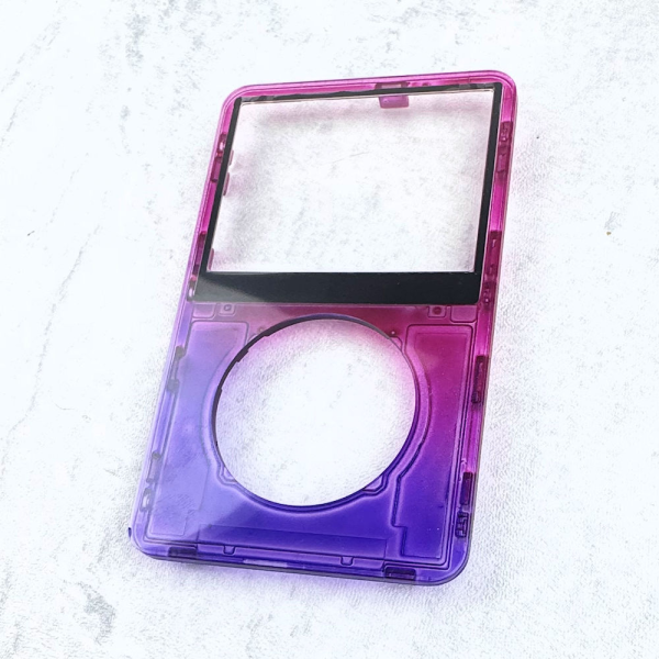Transparent Purple-Pink Faceplate for iPod 5th/5.5th Generation