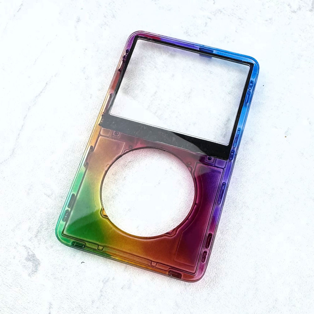 Transparent Apple 1977 Rainbow Colors Faceplate for iPod 5th/5.5th Generation - Image 4
