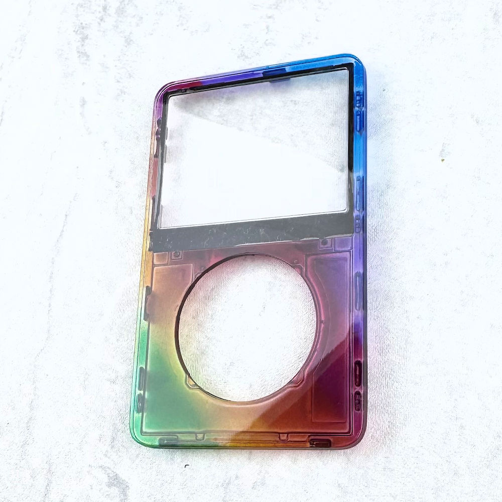 Transparent Apple 1977 Rainbow Colors Faceplate for iPod 5th/5.5th Generation - Image 5