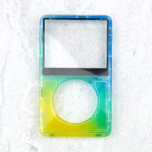 Transparent Yellow-Green-Blue Faceplate for iPod 5th/5.5th Generation