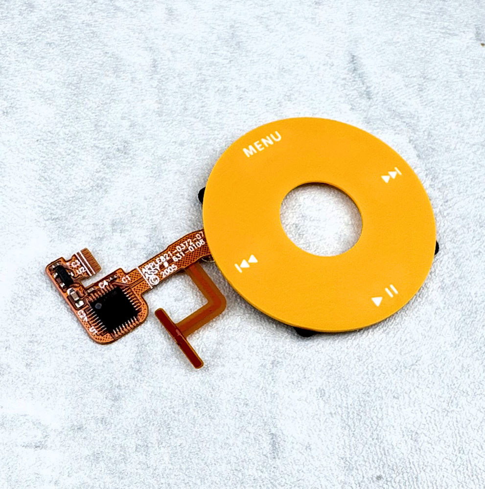 Yellow Click Wheel for iPod 5th/5.5th Generation - Image 2