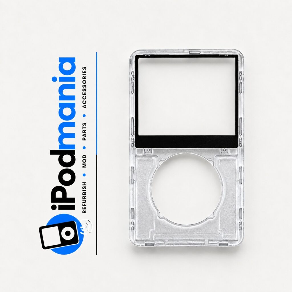 Transparent Silver Faceplate for iPod 5th/5.5th Generation