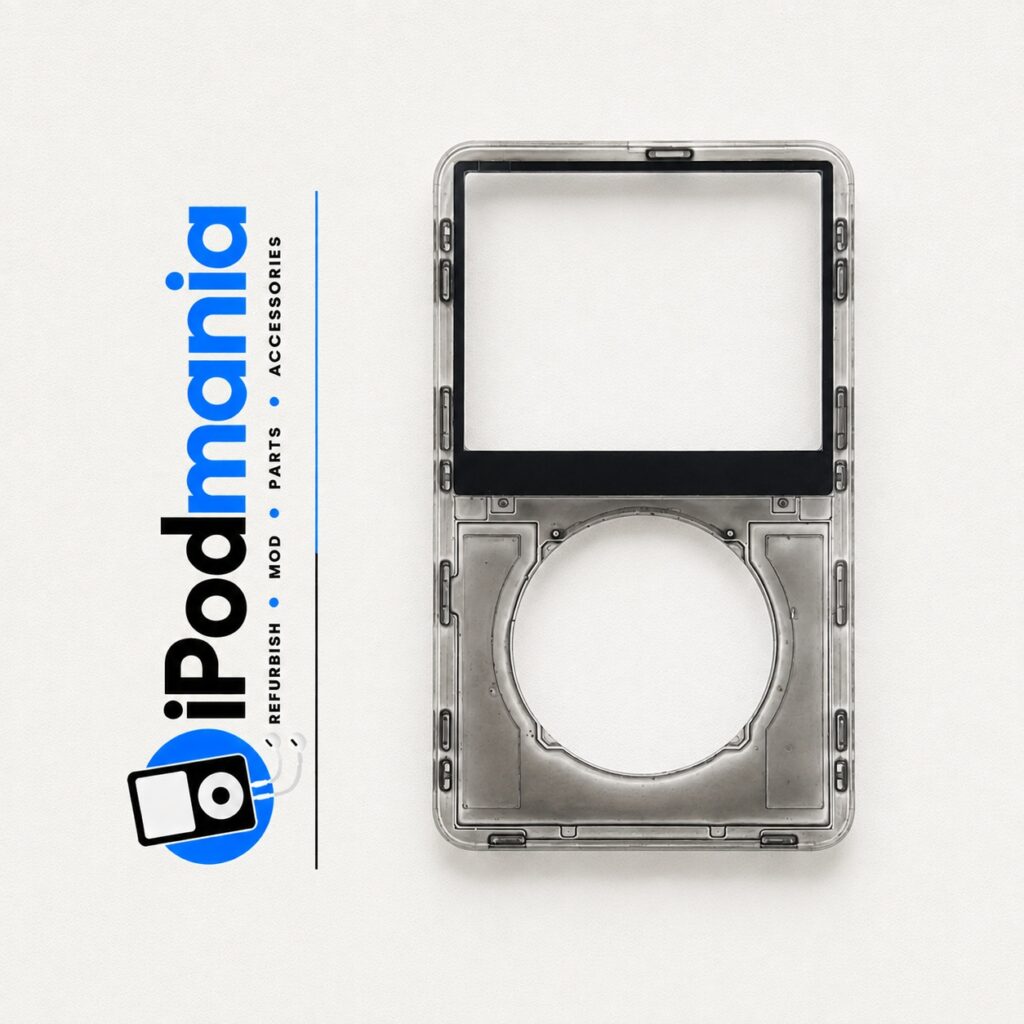 Transparent Gray Faceplate for iPod 5th/5.5th Generation