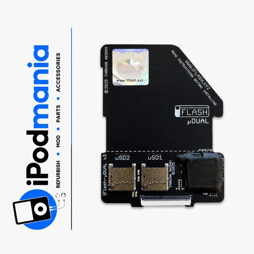 iFlash® μDual MicroSD Adapter for iPod 5th/5.5th Generation